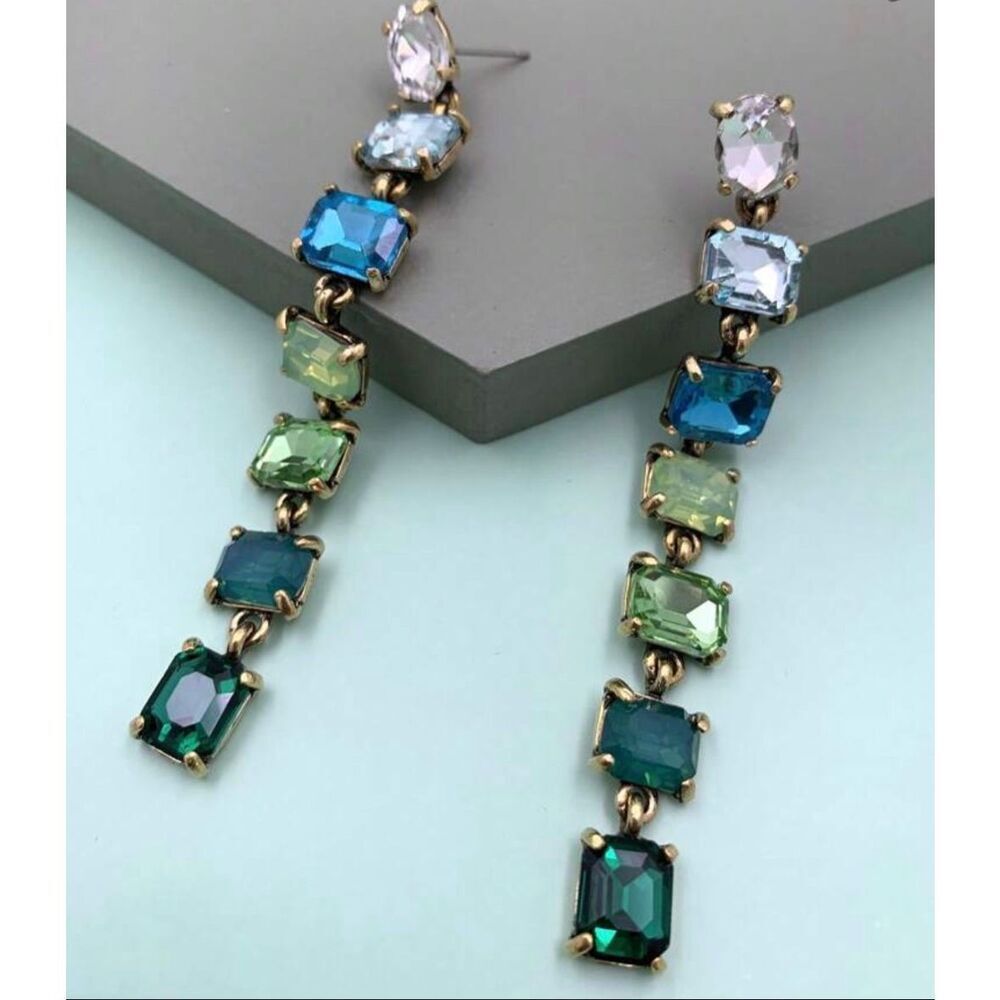 Emerald Green Earrings